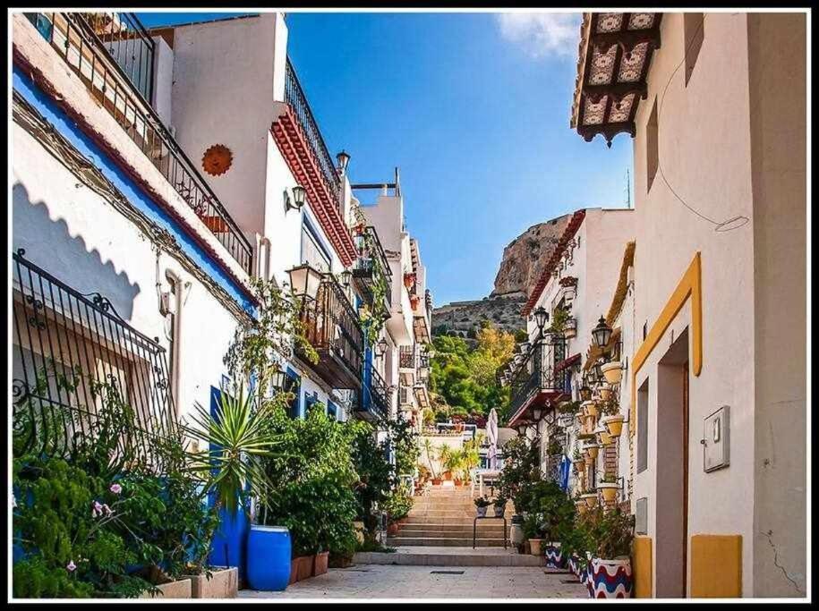 Flamenco, Apartamento Exclusivo De Dos Habitaciones En El Pleno Del Casco Antiguo, Alicante, Playa, Centro Historico, Rambla المظهر الخارجي الصورة